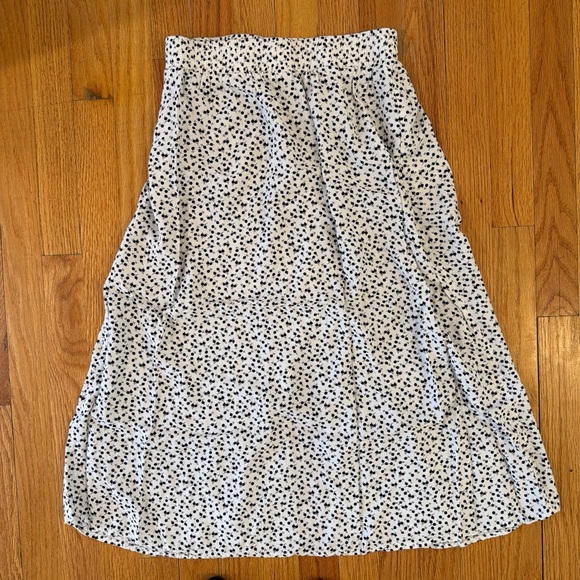 LOFT Dresses & Skirts - LOFT Black and White A-Line Skirt